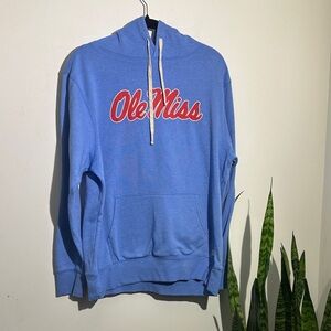 Ole Miss Blue Hoodie Sweatshirt